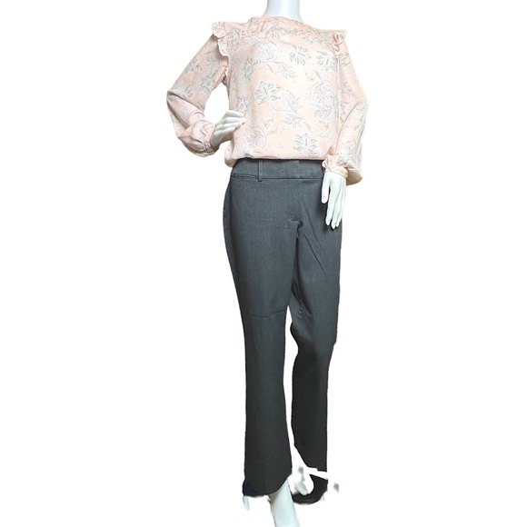 Ann Taylor Pants - Ann Taylor Women's Gray Trouser Pants Size 6 Petite
